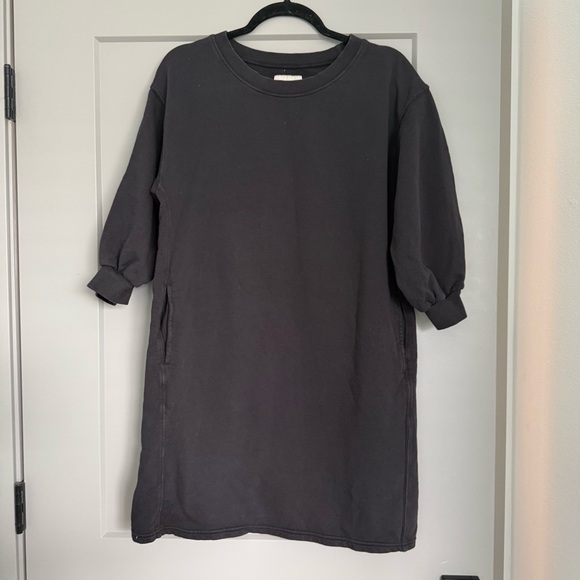 Pact Tops - Pact Organics Courtside Sweatshirt Dress Size Large